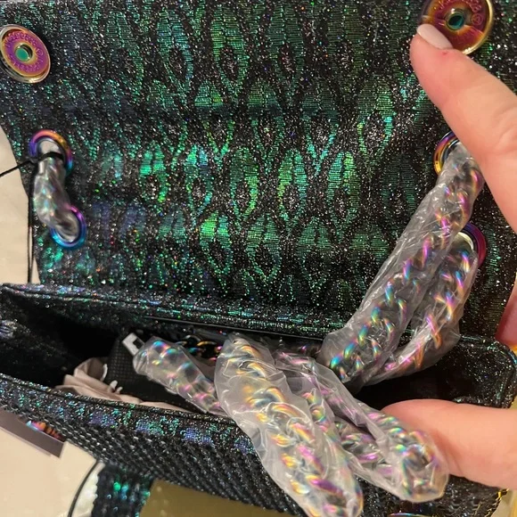 Kurt Geiger London ~ Mini Brixton Convertible Crossbody & Dust Bag - NWT - Picture 6 of 8